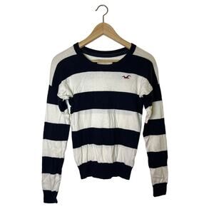 Hollister Striped Crewneck Sweater